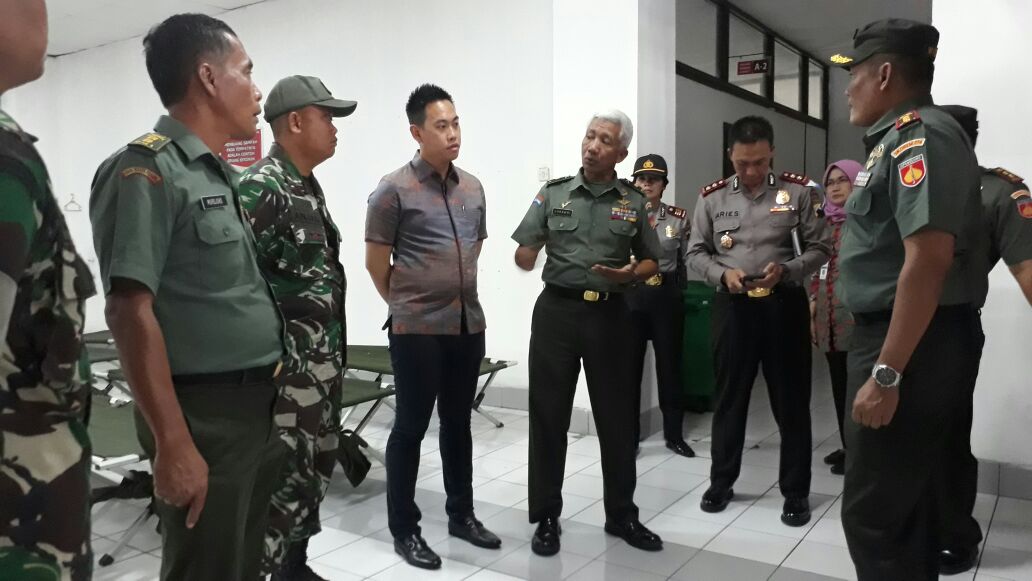 Danrem 074 Warastrkotama Kapolres Boyolali Cek Kesiapan Asrama Haji