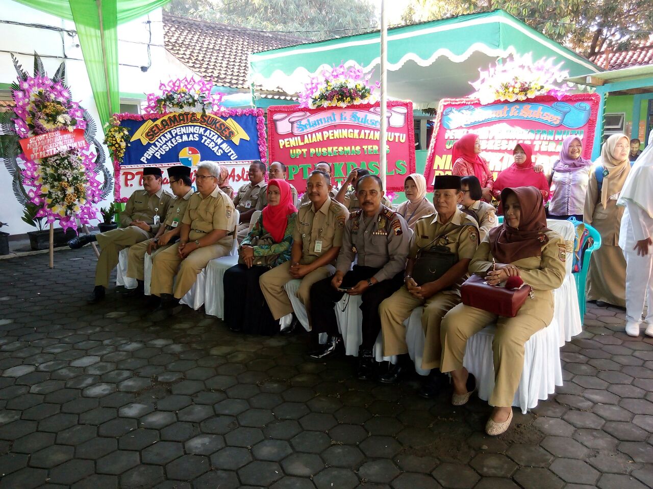 Pembukaan Survey Akreditasi FKTP Puskesmas Teras.