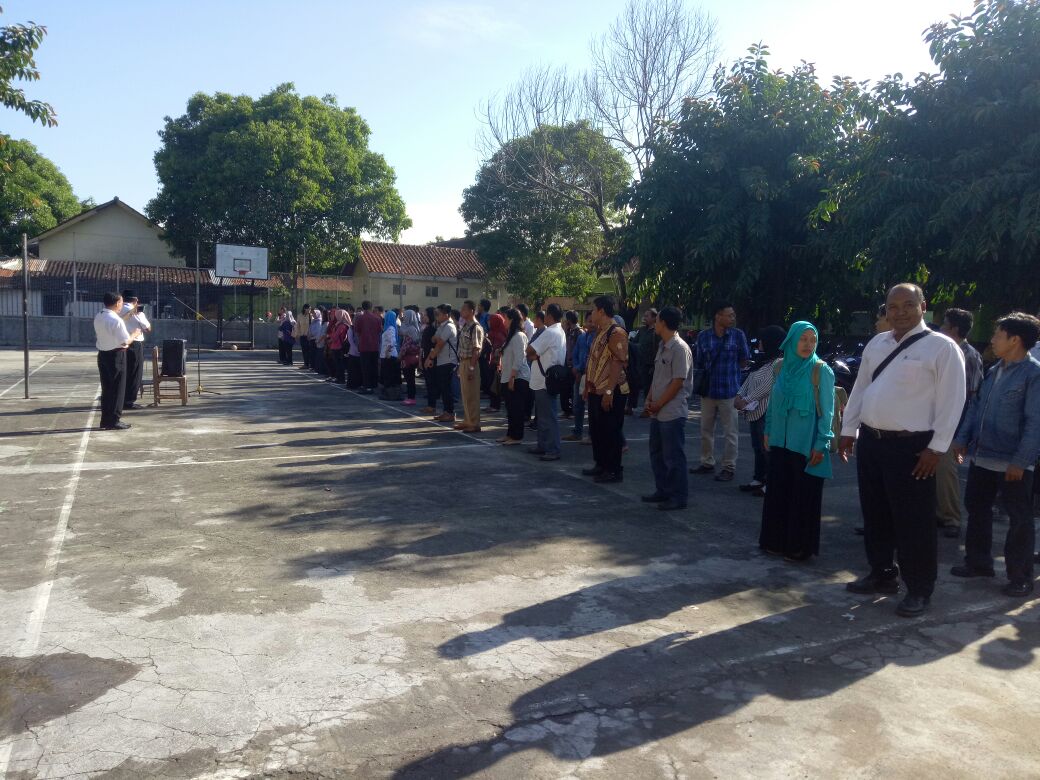 Awasi 107 Peserta Ujian Calon Perangkat Desa di Sawit