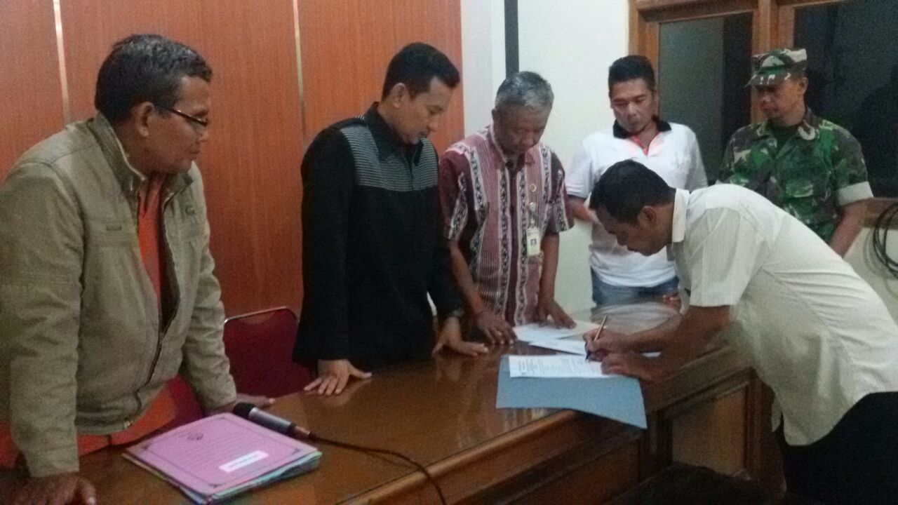 Kapolsek Sawit Antisipasi Situasi, Pasca Pengumuman Hasil Seleksi Perangkat Desa di Sawit