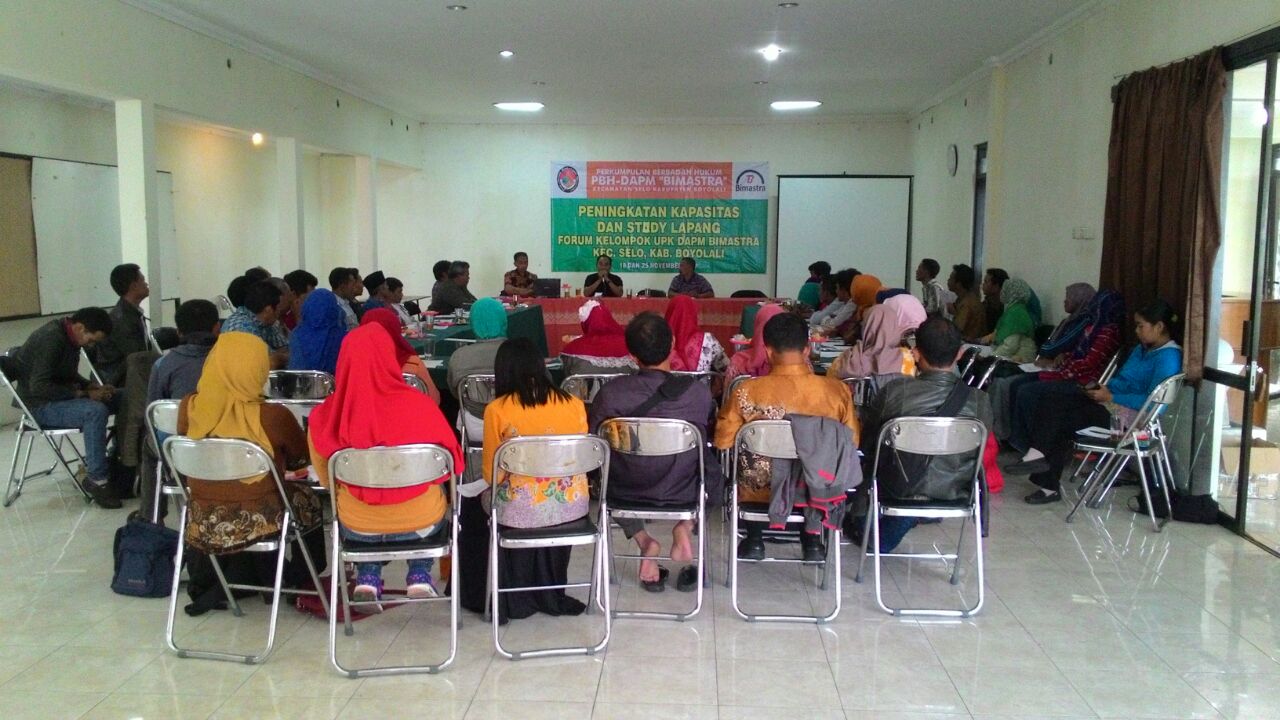 Waka Polsek Selo Iptu Sugito, SH Menghadiri Undangan Forum Kelompok UPK DAPM Bimastra Kecamatan Selo Kabupaten Boyolali