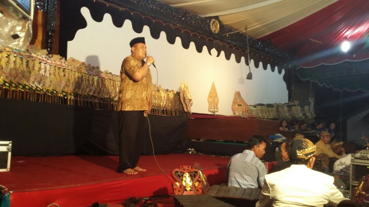 Polsek Cepogo Amankan Pagelaran Wayang Kulit.