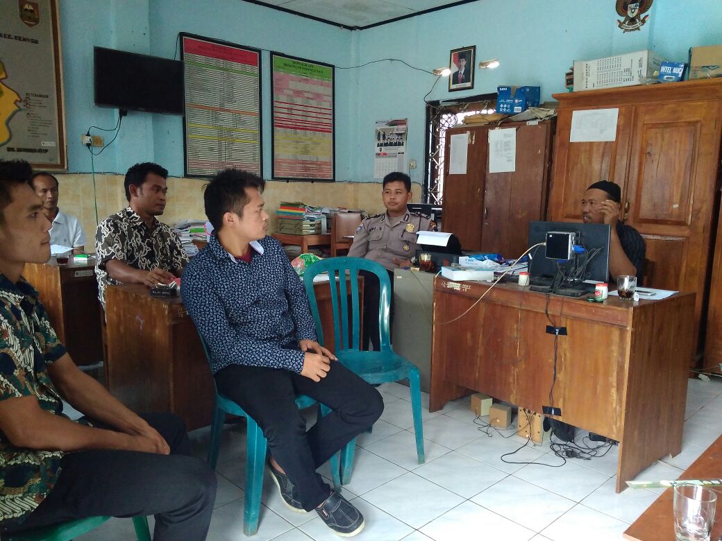 Paska Pelantikan Perangkat Desa, Bhabinkamtibmas Polsek Klego Sambang di Wilayah Desa Binaannya