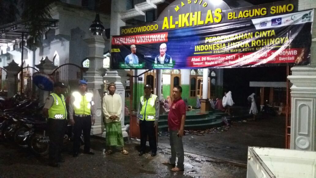 Pengajian Akbar dan Penggalangan dana untuk muslim Rohingya
