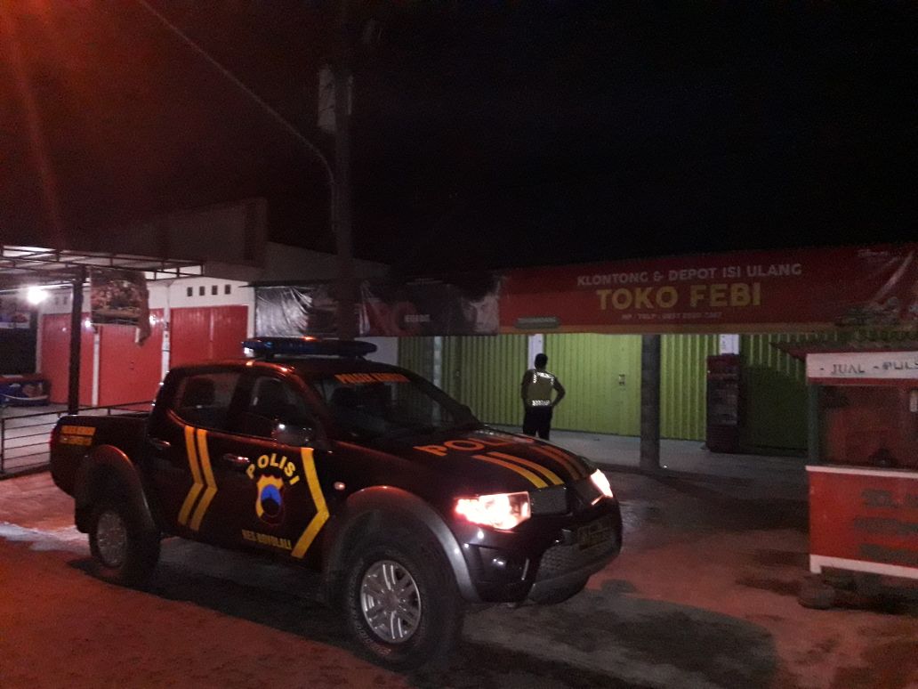 Untuk Tekan Kejahatan Polsek Kemusu Lakukan Blue Light Patrol (BLP)