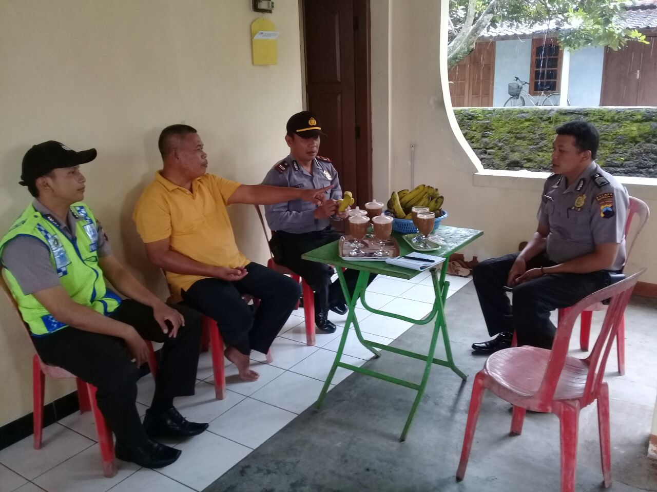 Wakapolsek Nogosari silahturahmi dengan Tokoh Agama