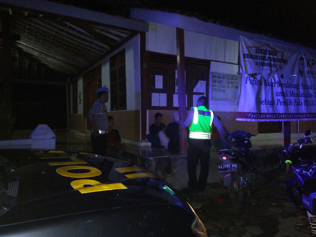 Kanit Provos Polsek Juwangi Paksa Pulang “ABG” Nongkrong