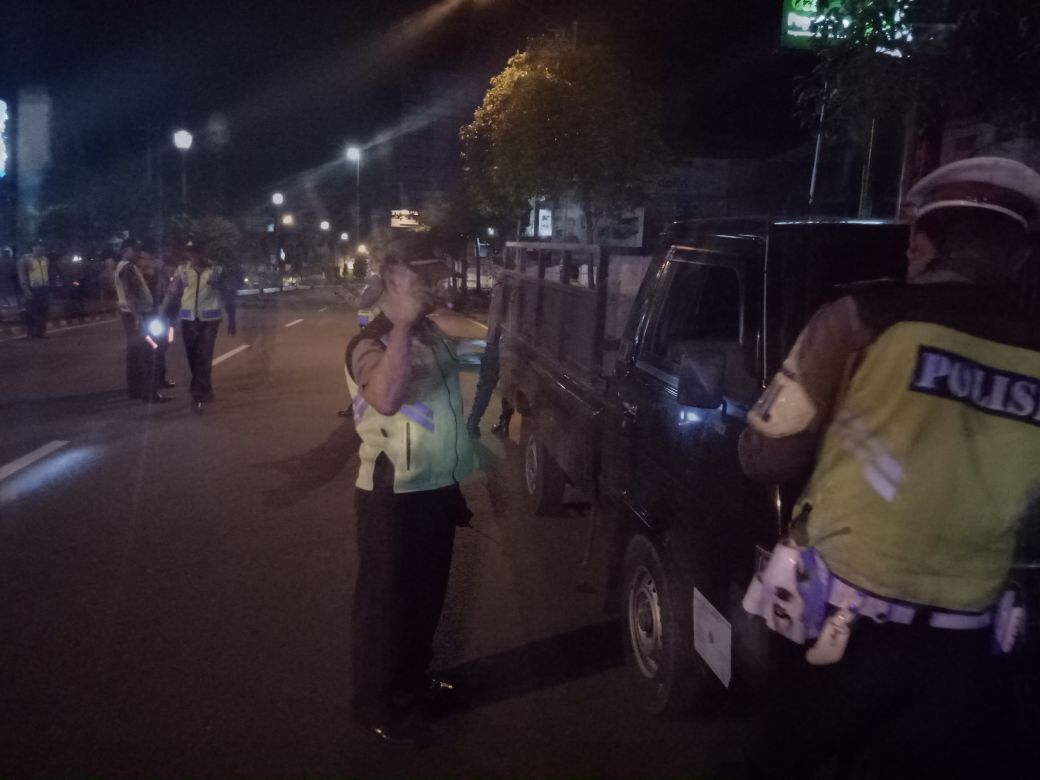 Kapolsek Kota Pimpin Operasi Subuh
