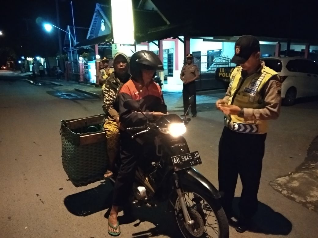 Kapolsek Ngemplak Pimpin Oprasi Kepolisian Yang diTingkatkan