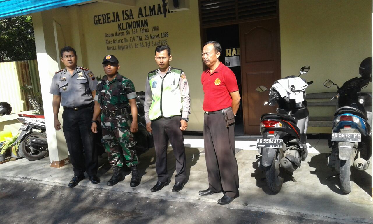 Kapolsek Nogosari Pimpin Pengamanan Perayaan Jum’at Agung