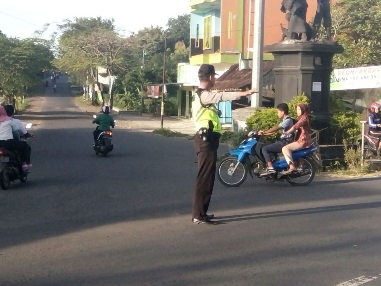 Polsek Klego Terus Berupaya Ciptakan Kamseltibcarlantas