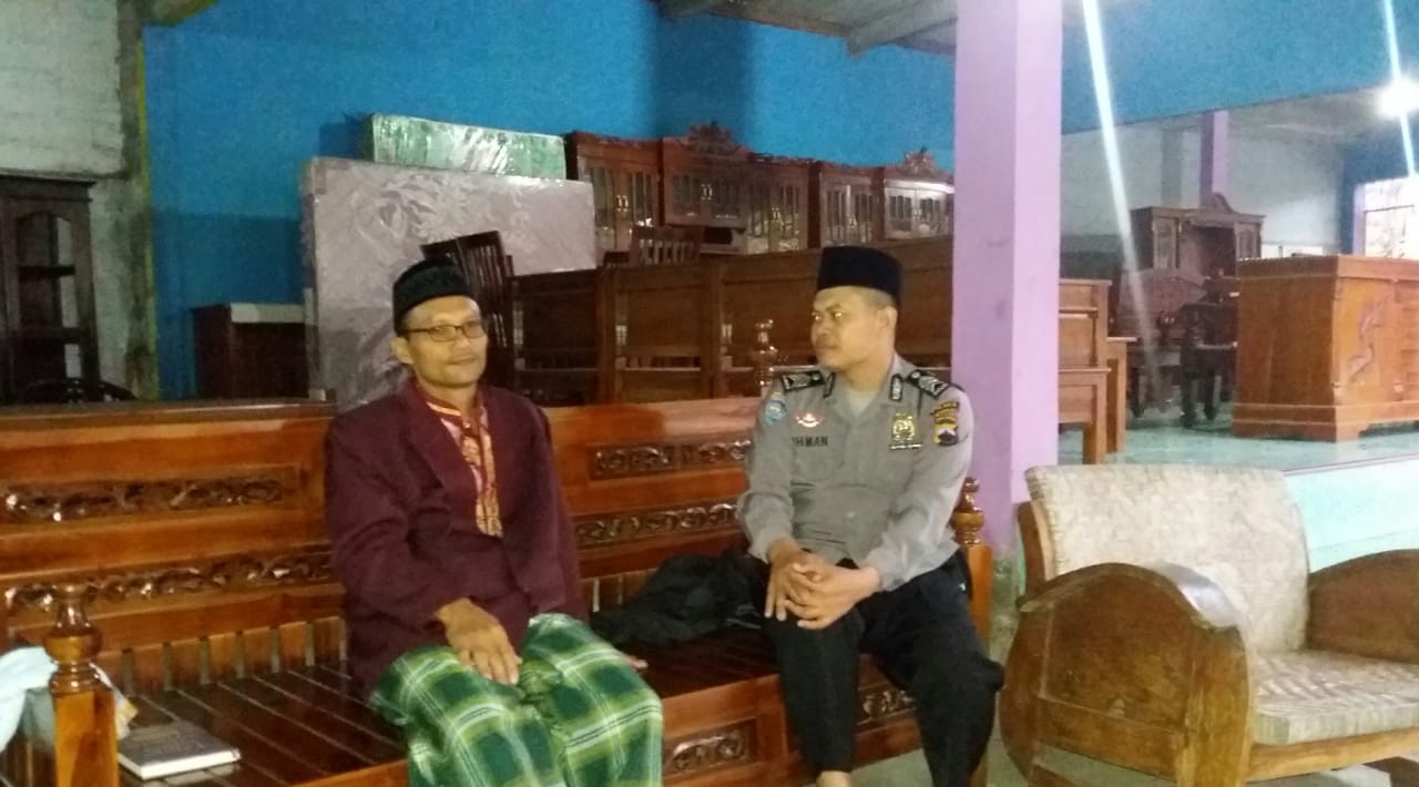 Kapolsek Kota Pimpin Bersih-Bersih Calon Mapolsek