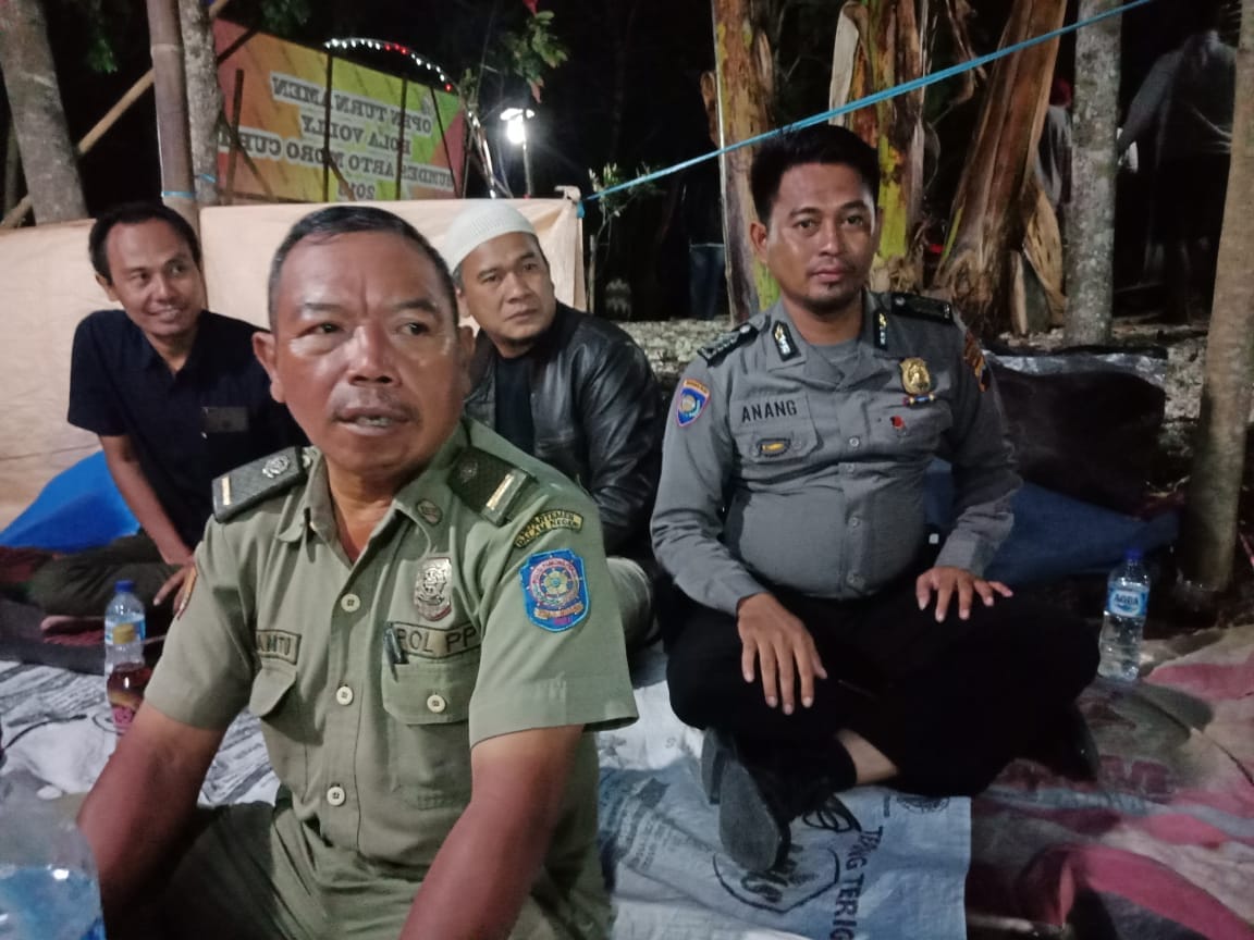 Polsek Andong Pengamanan Turnamen Bola Volley