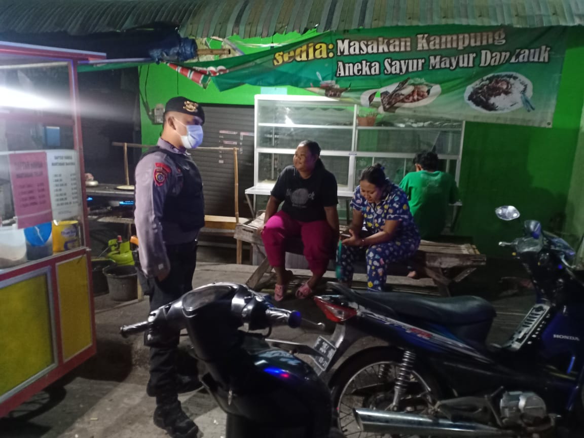 Pelaksanaan Kegoatan Malam Hari Anggota Jaga Polsek Kemusu.