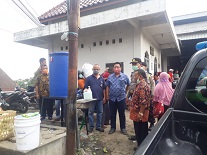 Pasar Cepogo Mendapat Bantuan Tempat Cuci Tangan Dari GKI Boyolali