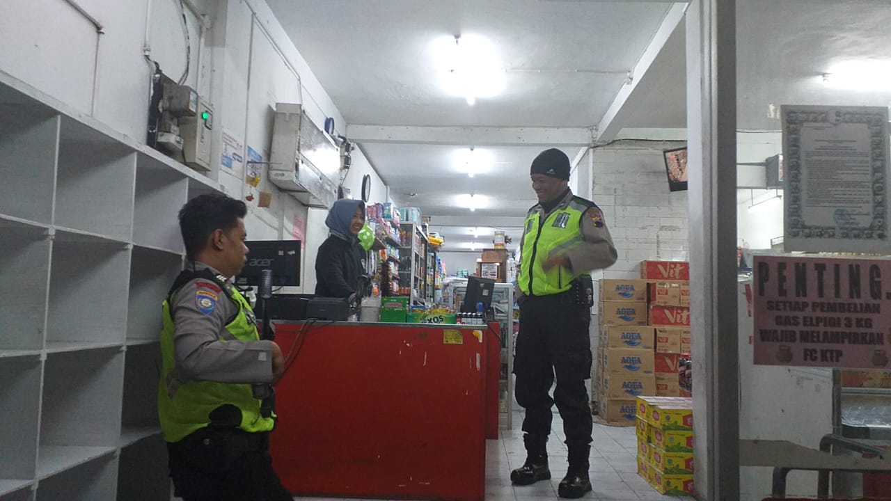 Cegah Penularan Covid-19, BLP Polsek Cepogo Himbau Warga Yang Masih Nongkrong