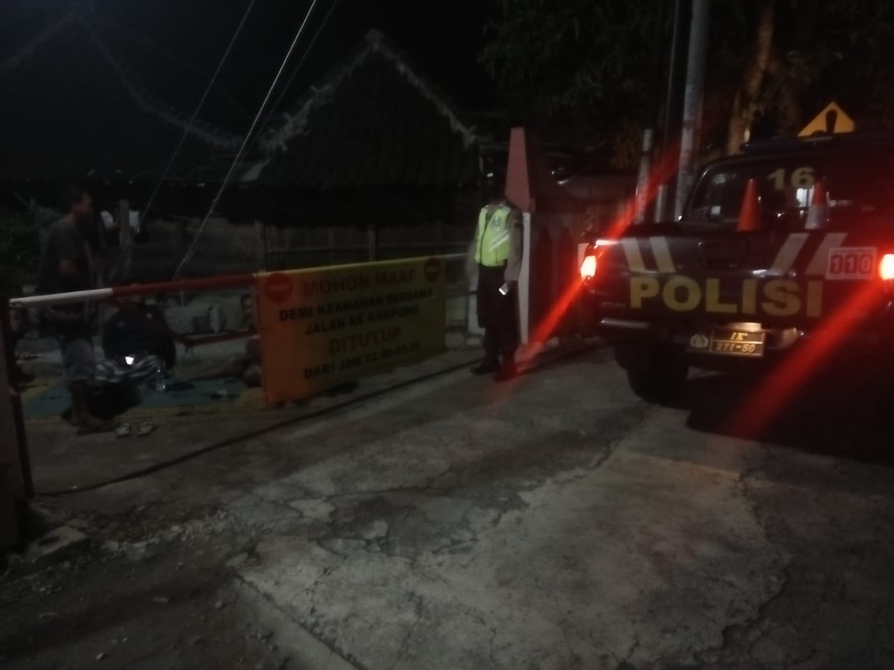 Patroli Polsek Andong Bubarkan Remaja Nongkrong