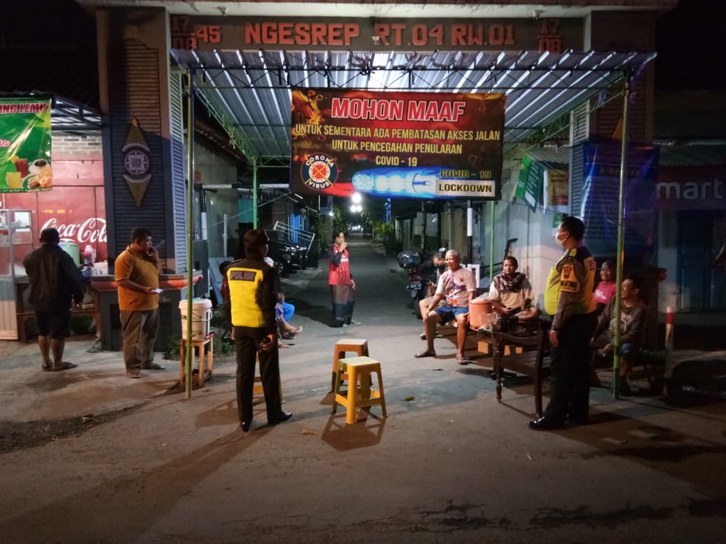 Kapolsek Ngemplak Pimpin Patroli BLP