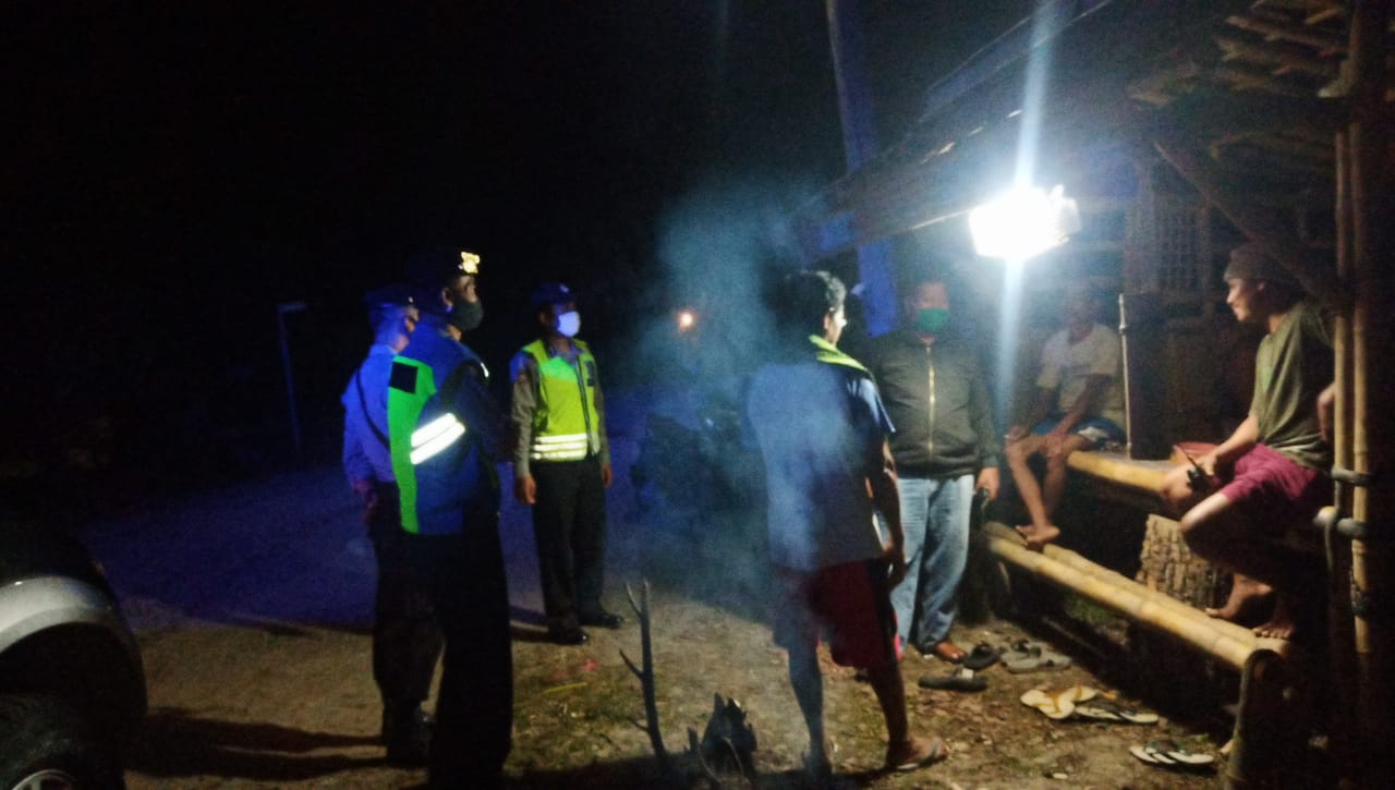 Kanit Reskrim Polsek Juwangi  Ciptakan Rasa Aman Dengan Patroli Malam