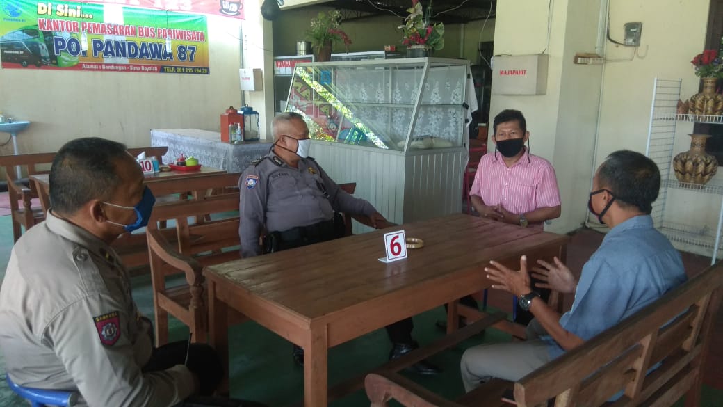 Polsek Simo Polres Boyolali Berkunjung Silaturahmi Ke Tokoh Nadatul Ulama (NU) Kecamatan Simo