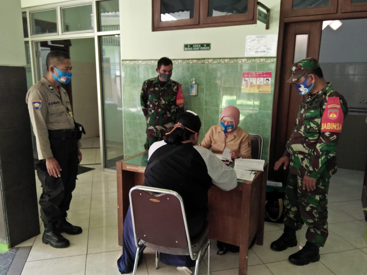 Polsek Banyudono Polres Boyolali Monitoring Giat Pelayanan KB Serentak