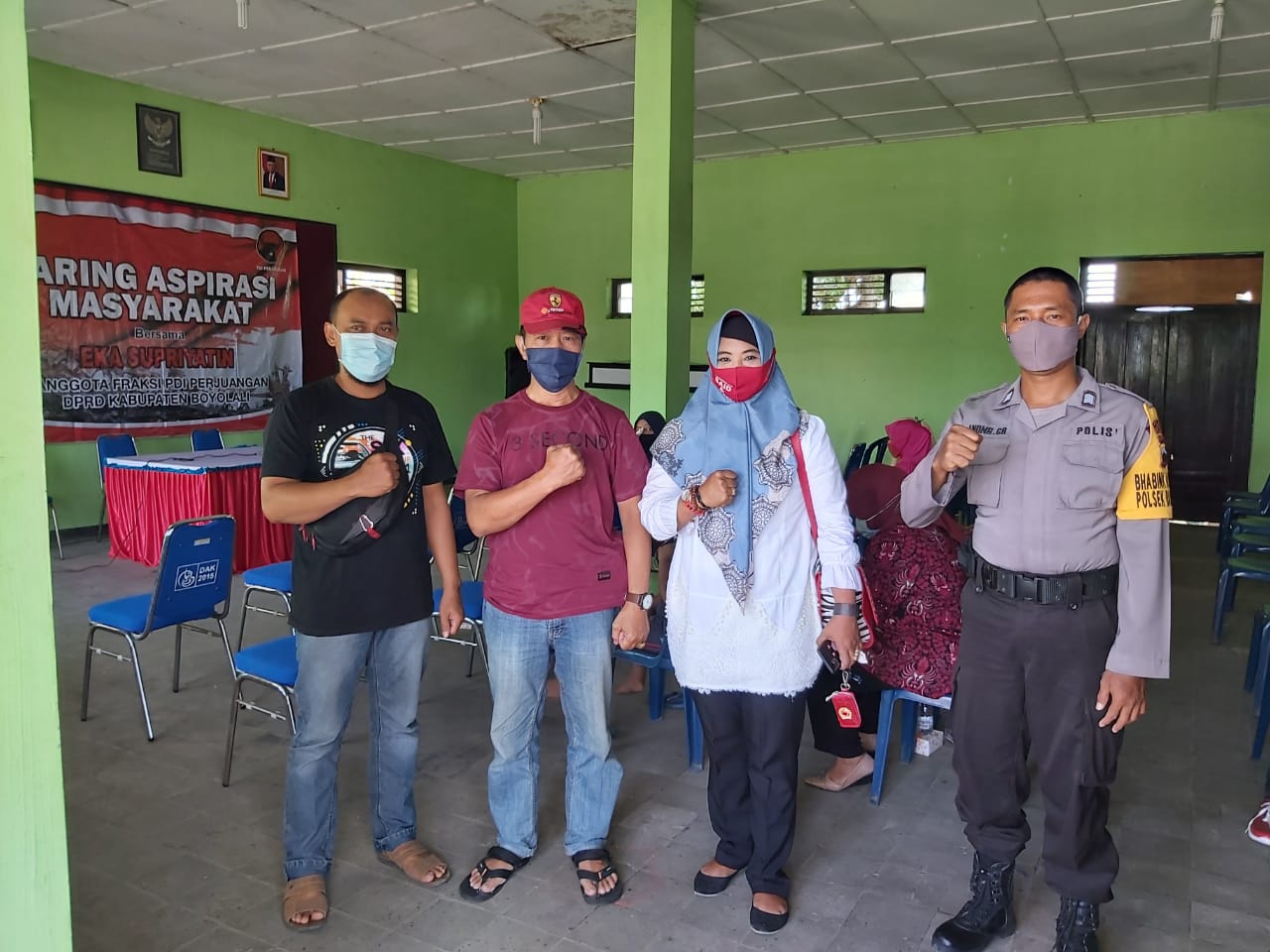 RESES KETUA DPRD KAB. BOYOLALI Bp. PARYANTO, SH.MH. BERUPA BAKTI SOSIAL PEMBAGIAN SEMBAKO DI GEDUNG KAPUJANGGAN PENGGING, BANYUDONO