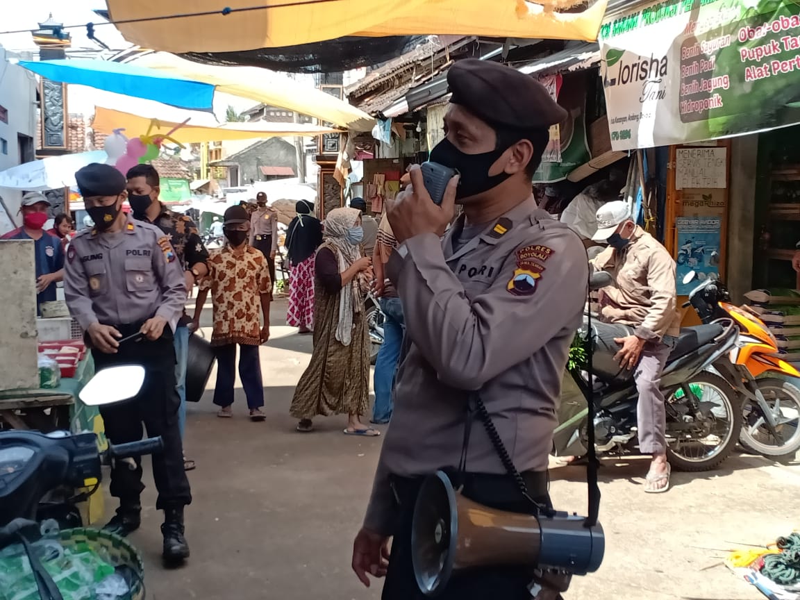 Sekitar 53 Warga Kecamatan Andong Terjaring Operasi Yustisi Oleh Polsek Andong Polres Boyolali