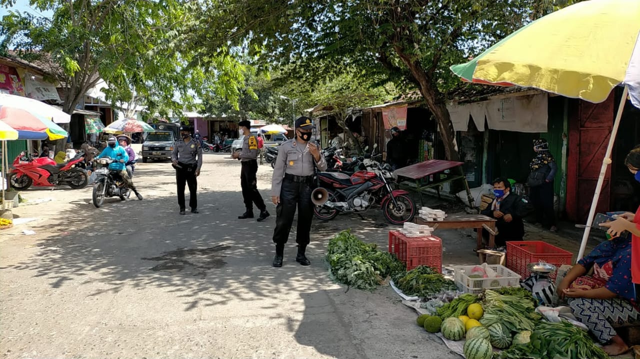 BLP dan Pendisiplinan Protokoler Kesehatan Serentak Polsek Wonosegoro Polres Boyolali