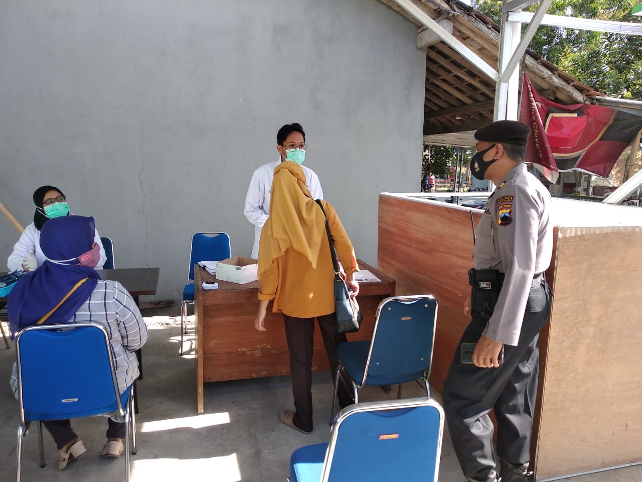 Rapid Tes Serentak Penyelenggara Pilkada Kecamatan Wonosamodro Dan Wonosegoro