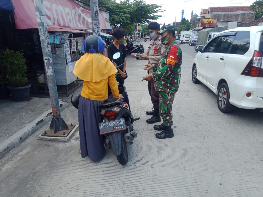 OPERASI YUSTISI PENANGANAN COVID-19 DI WILAYAH KECAMATAN SAMBI