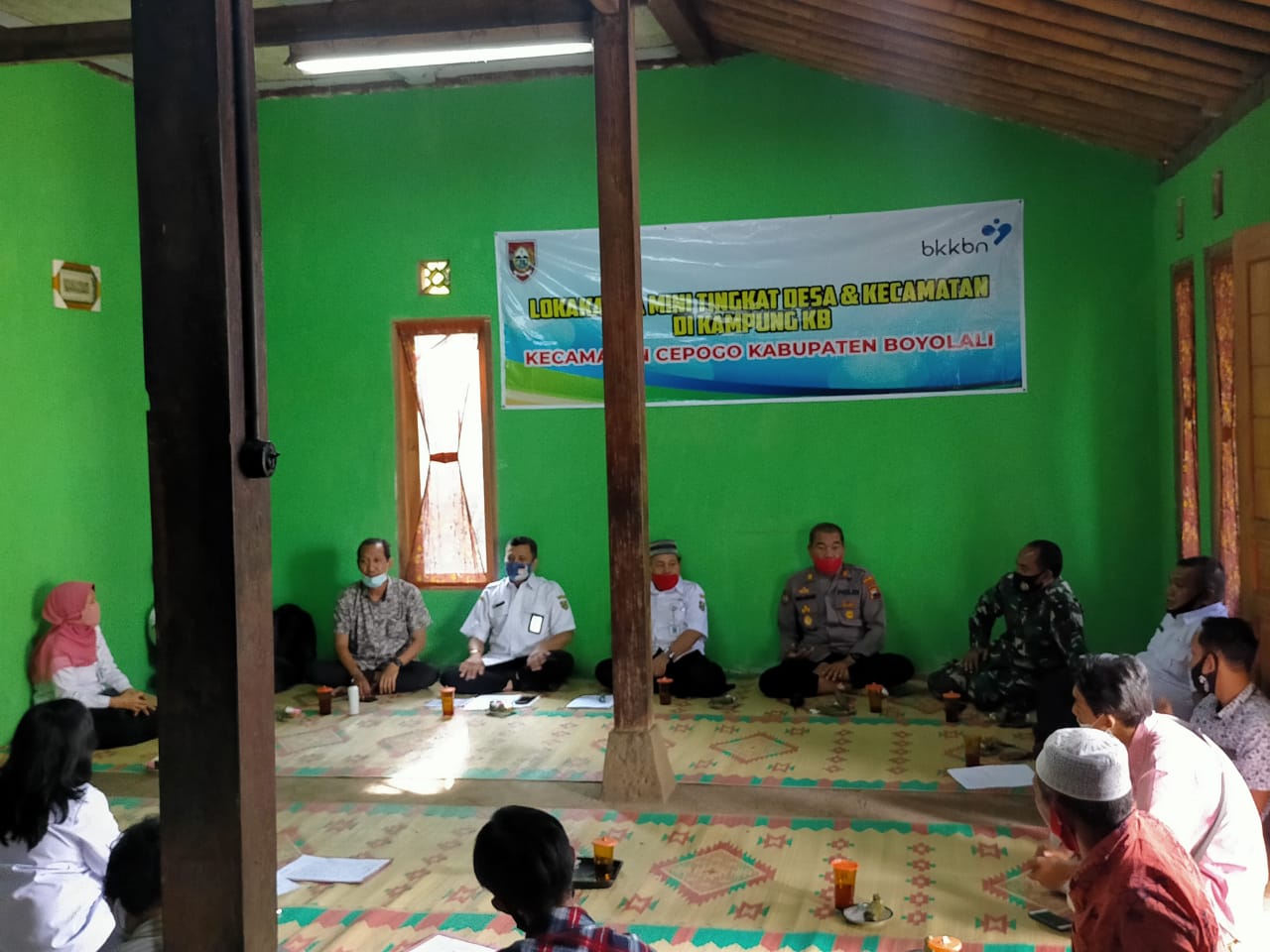 Polres Boyolali Hadiri Rapat Koordinasi Persiapan Kunjungan BKKBN Pusat di Kampung KB Sejahtera Desa Kembangkuning