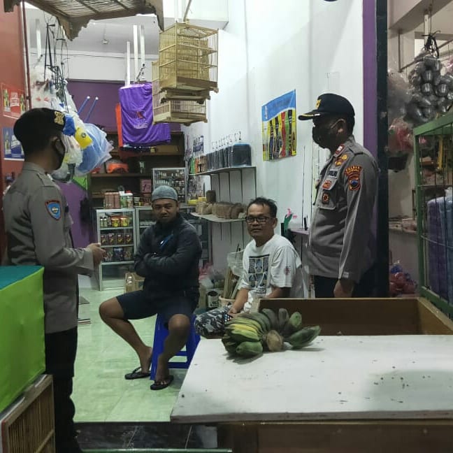 Jelang Pilkada, Patroli BLP Malam Polsek Juwangi Antisipasi 3C serta Cegah Covid-19