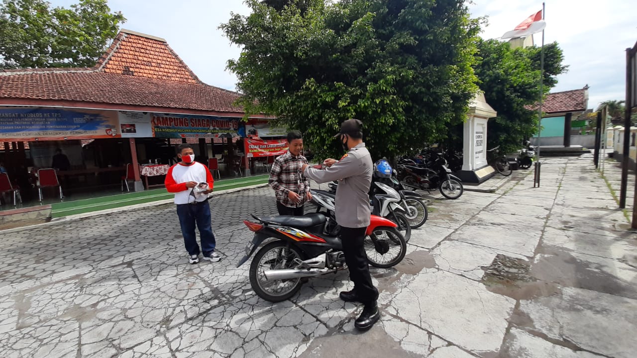Taem Gugus Covid-19 adakan Operasi Yustisi Pendisiplinan Protokoler Kesehatan