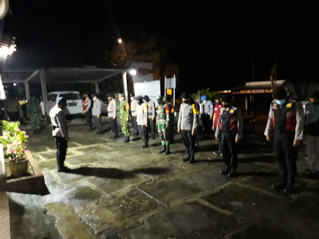 Polres Boyolali Melaksanakan Patroli Skala Besar Di Wilayah Wonosegoro