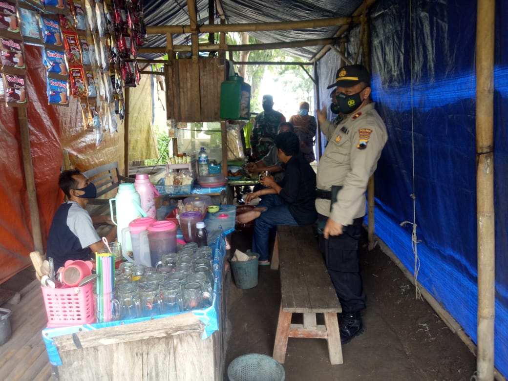 Tim Gugus Tugas Penanganan Covid-19 dan Polres Boyolali Operasi Yustisi Terapkan Pemberlakuan Pembatasan Kegiatan Masyarakat Ditengah Masa Pandemi Covid-19