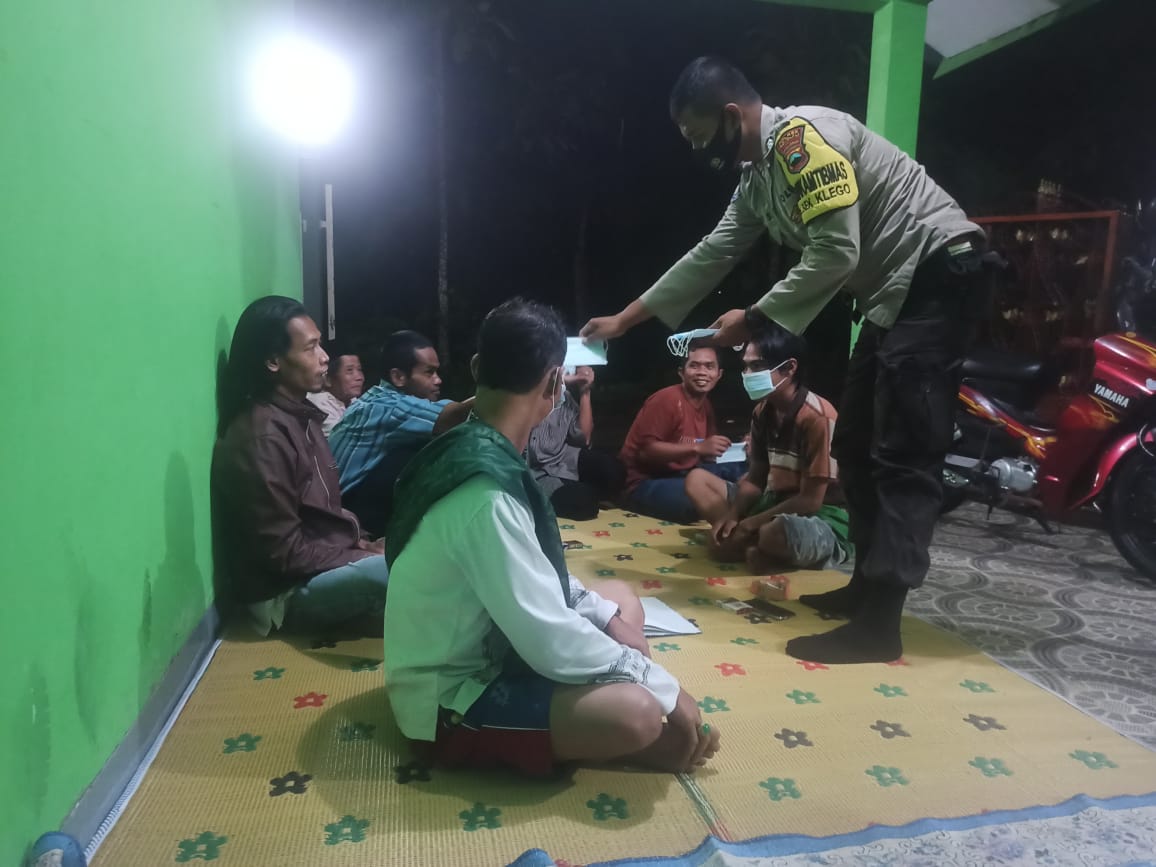Warung Angkringan Menjadi Sasaran Bhabinkamtibmas Polres Boyolali