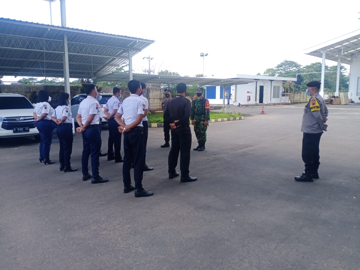 Sat Binmas Polres Boyolali Berikan Pembinaan Kepada Satuan Pengamanan PT. HBI Desa Jelok