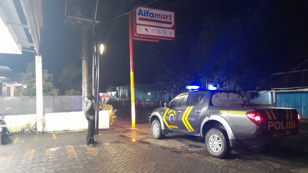 BLP Malam Polres Boyolali Fokus Pengamanan Obvit Dan Penertiban Kerumunan