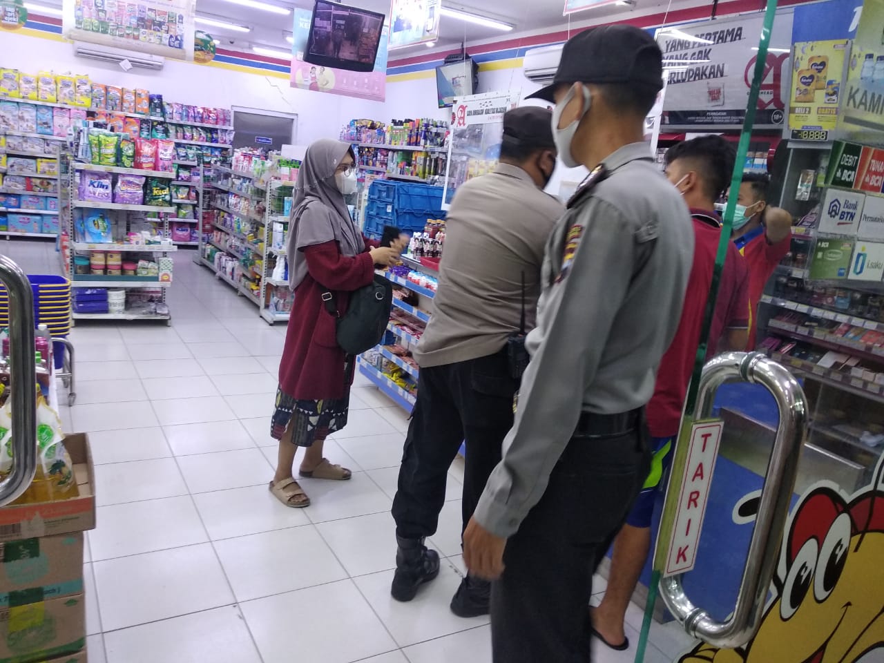 Polsek Wonosegoro Menggelar Ops Pekat Malam Hari