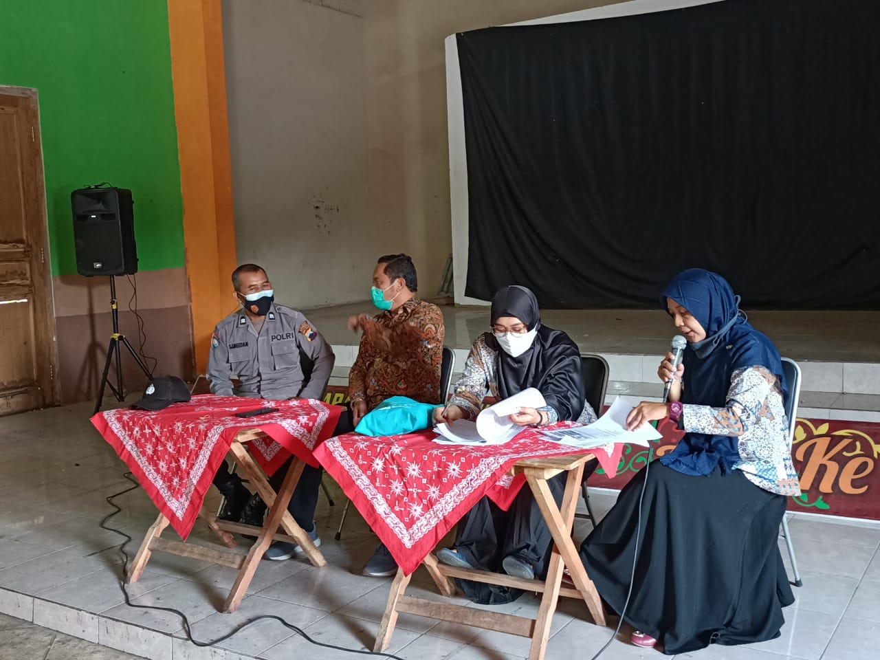 Pertemuan Ketua RW dan RT Desa Cepogo Dihadiri  Kanit Binmas Polsek Cepogo Polres Boyolali