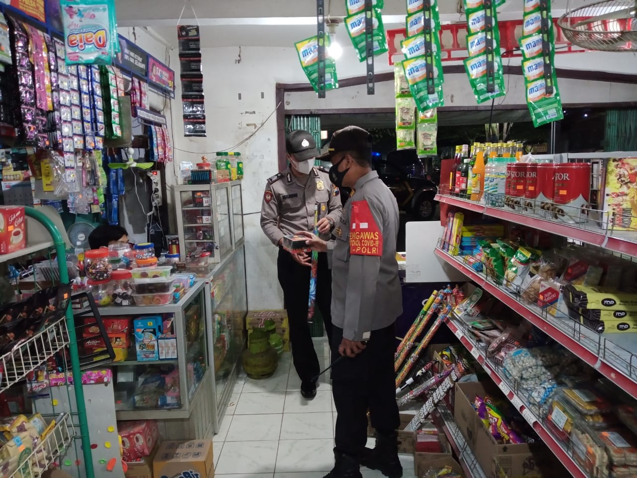 Patroli Dan Penyekatan Wilayah Menuju Kedung Ombo