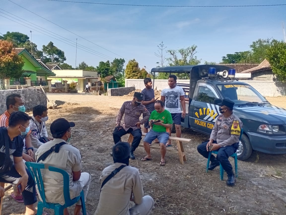 Bhabinkamtibmas Polres Boyolali Sambang Desa Berikan Himbauan Kepada Masyarakat