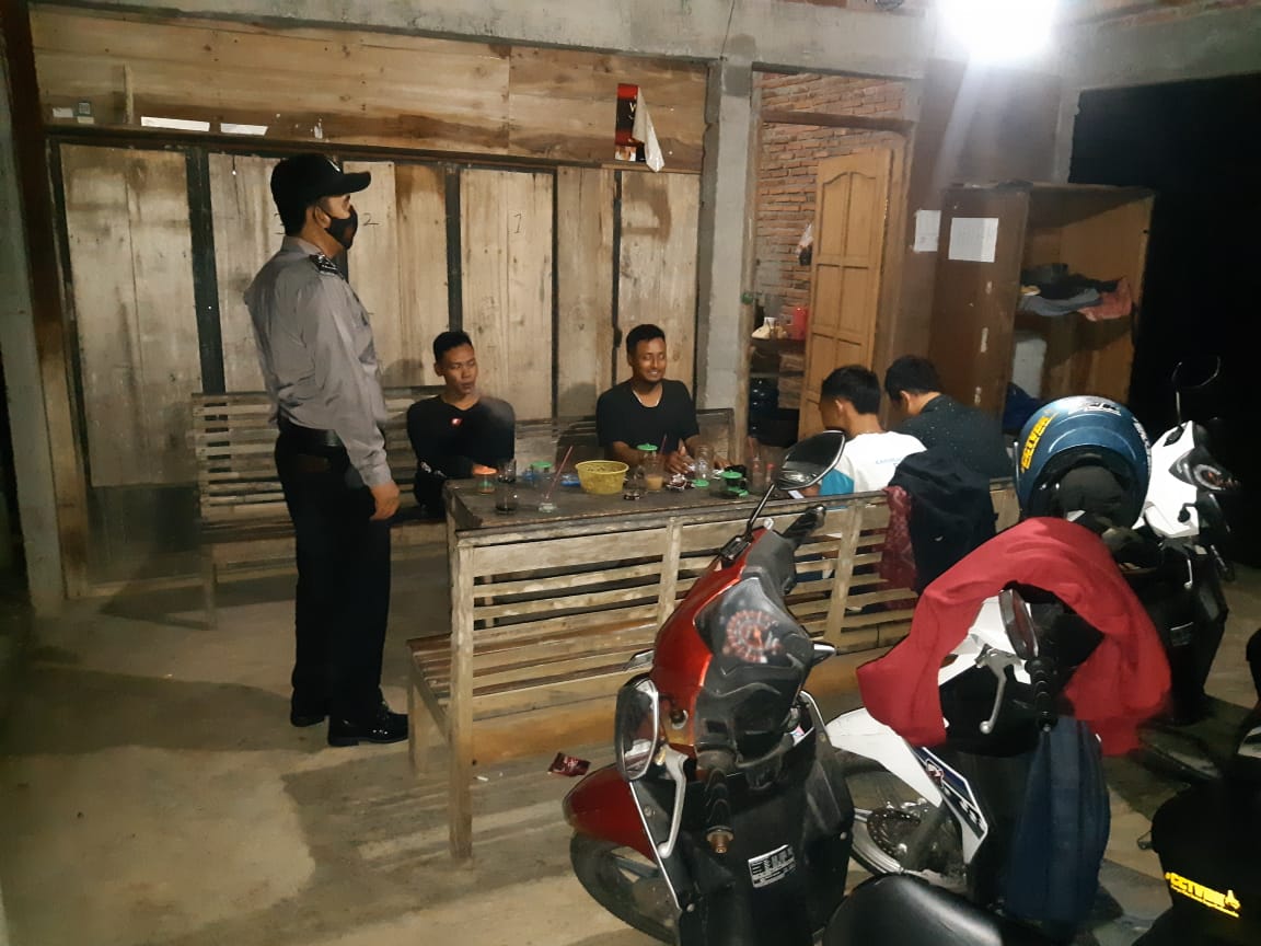 Polres Boyolali Patroli Malam Pendisiplinan Prokes Tepat Sasaran