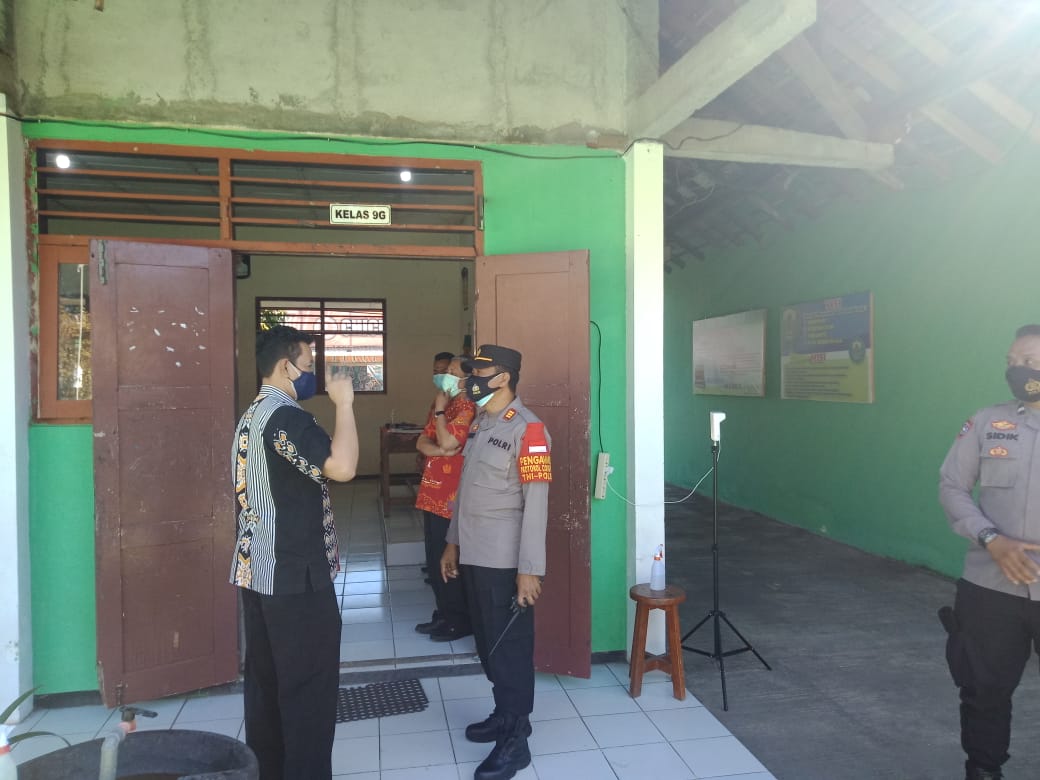 Polres Boyolali Laksanakan Pengamanan Ujian Penyaringan Calon Perangkat Desa