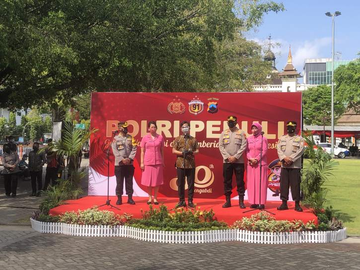 Kabid Humas Polda Jateng :  Pelaksanaan Vaksinasi di Banyumas Terapkan Prokes Ketat