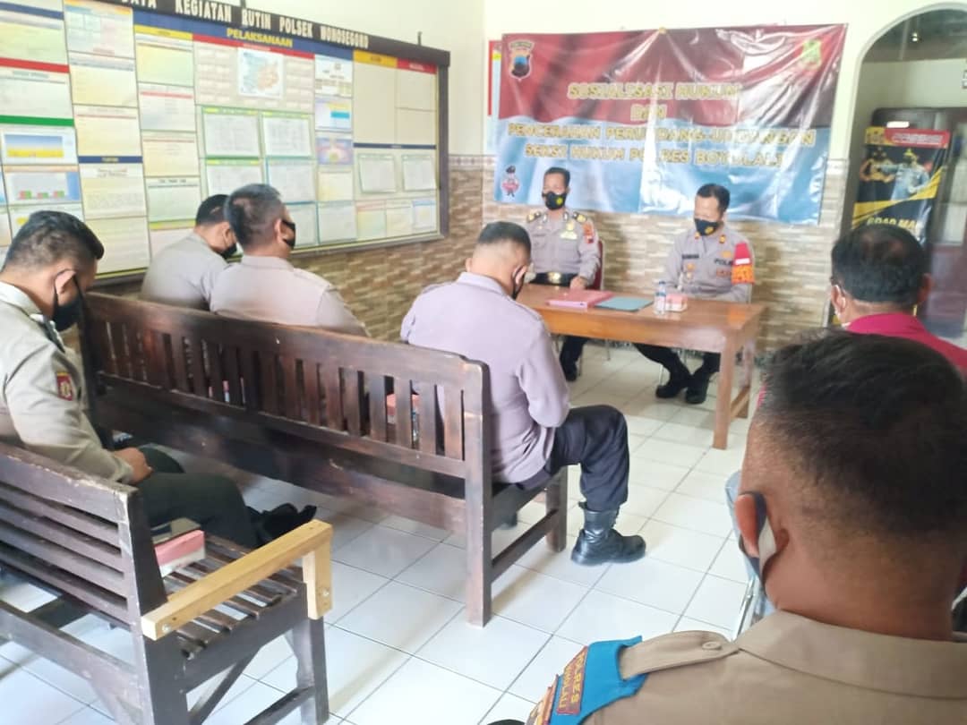 Sosialisasi Hukum Polsek Wonosegoro Polres Boyolali