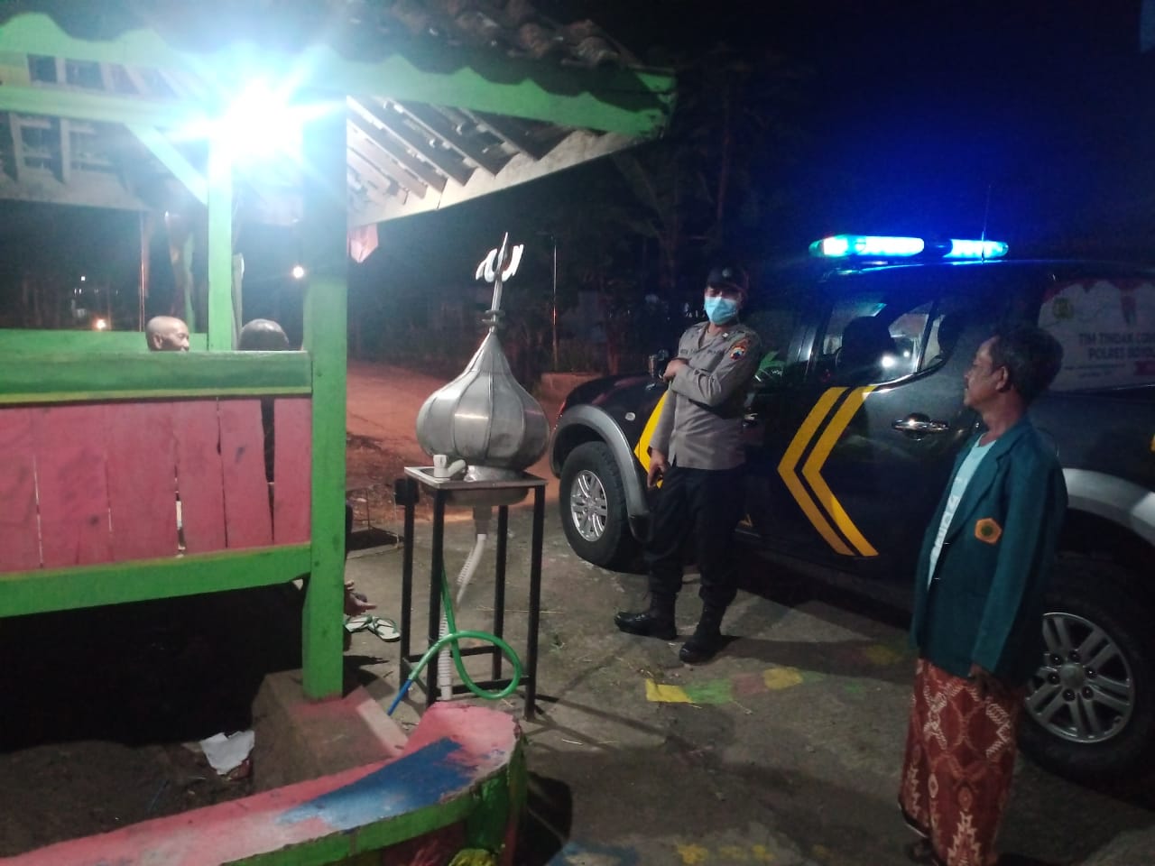 KESIAPAN POLRES BOYOLAL CIPTAKAN HARKAMTIBMAS KONDUSIF LAKUKAN PEMANTAUAN LOKASI WISATA RELIGI MAKAM KI AGENG SINGO PRONO PADA MALAM 1 SURO