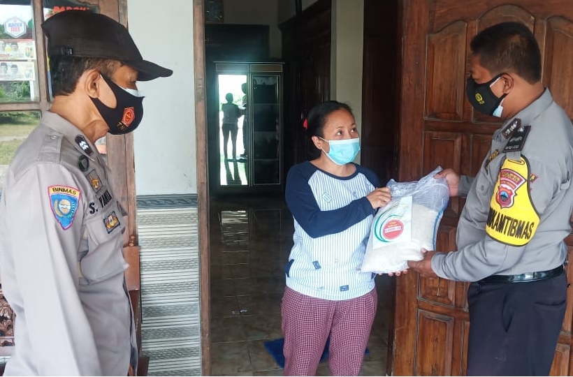 Pekerja Seni Terdampak Pandermi Covid-19 Mendapatkan Baksos Dari Menko Marives RI Tahap II di salurkan oleh Polres Boyolali