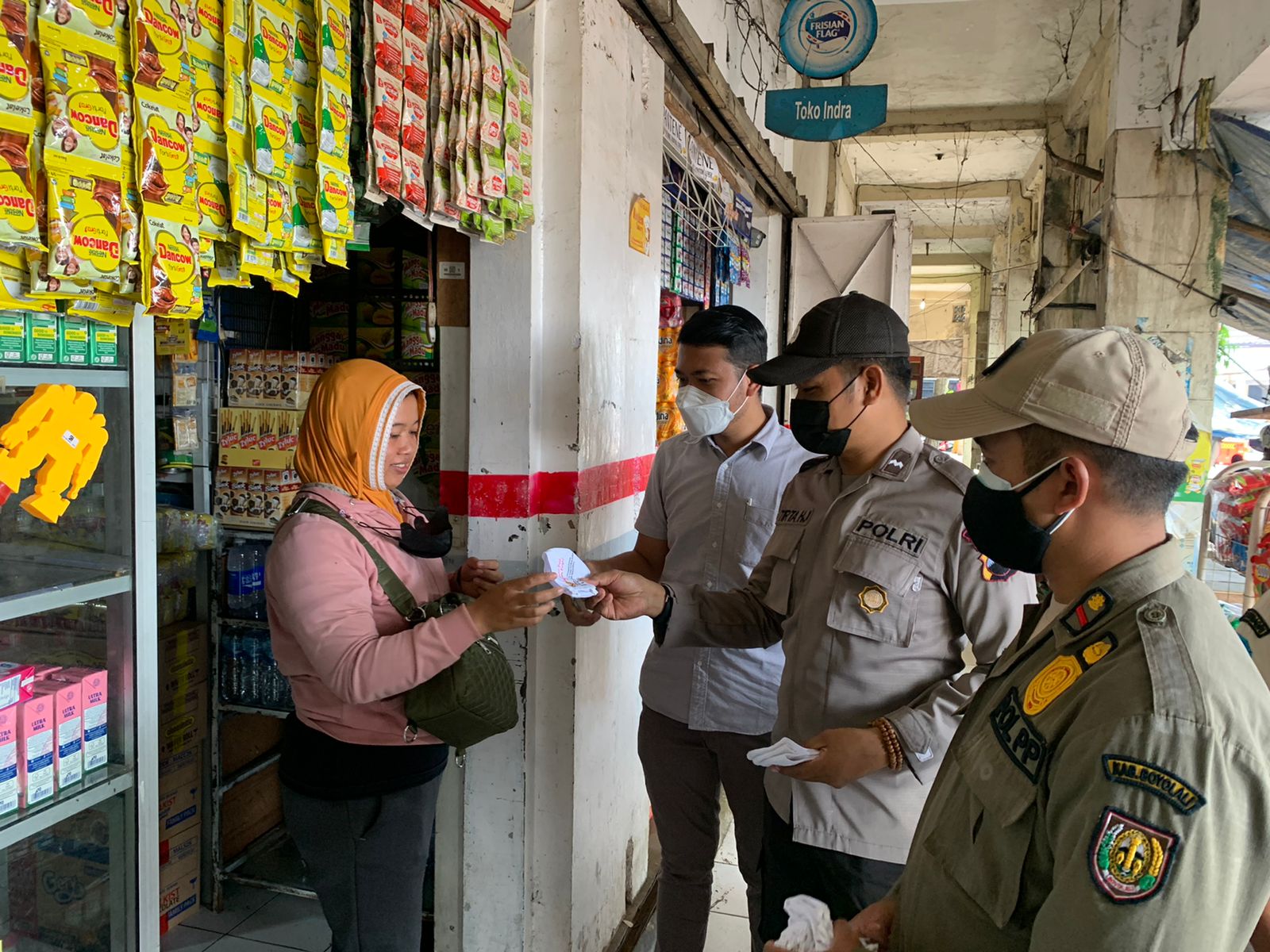 Petugas Gabungan Terus Lakukan Ops Yustisi Meski Turun Level