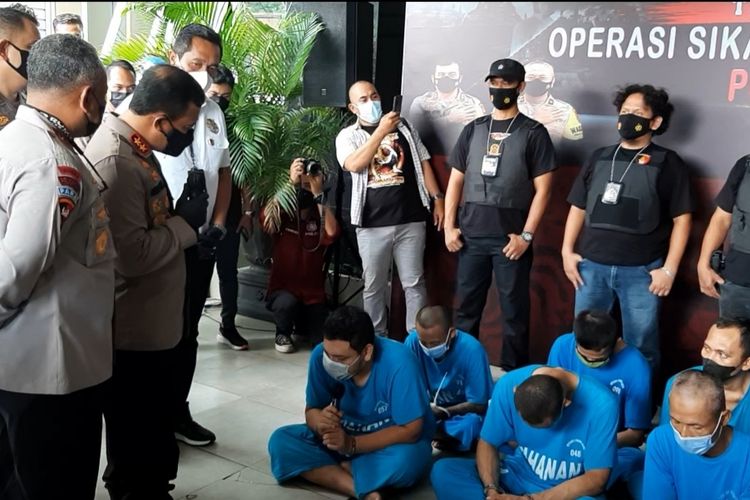Kapolda Gelar Hasil Operasi Sikat Jaran Candi, 325 Pelaku Ditangkap, Barang Bukti Senilai 8 M Diamankan